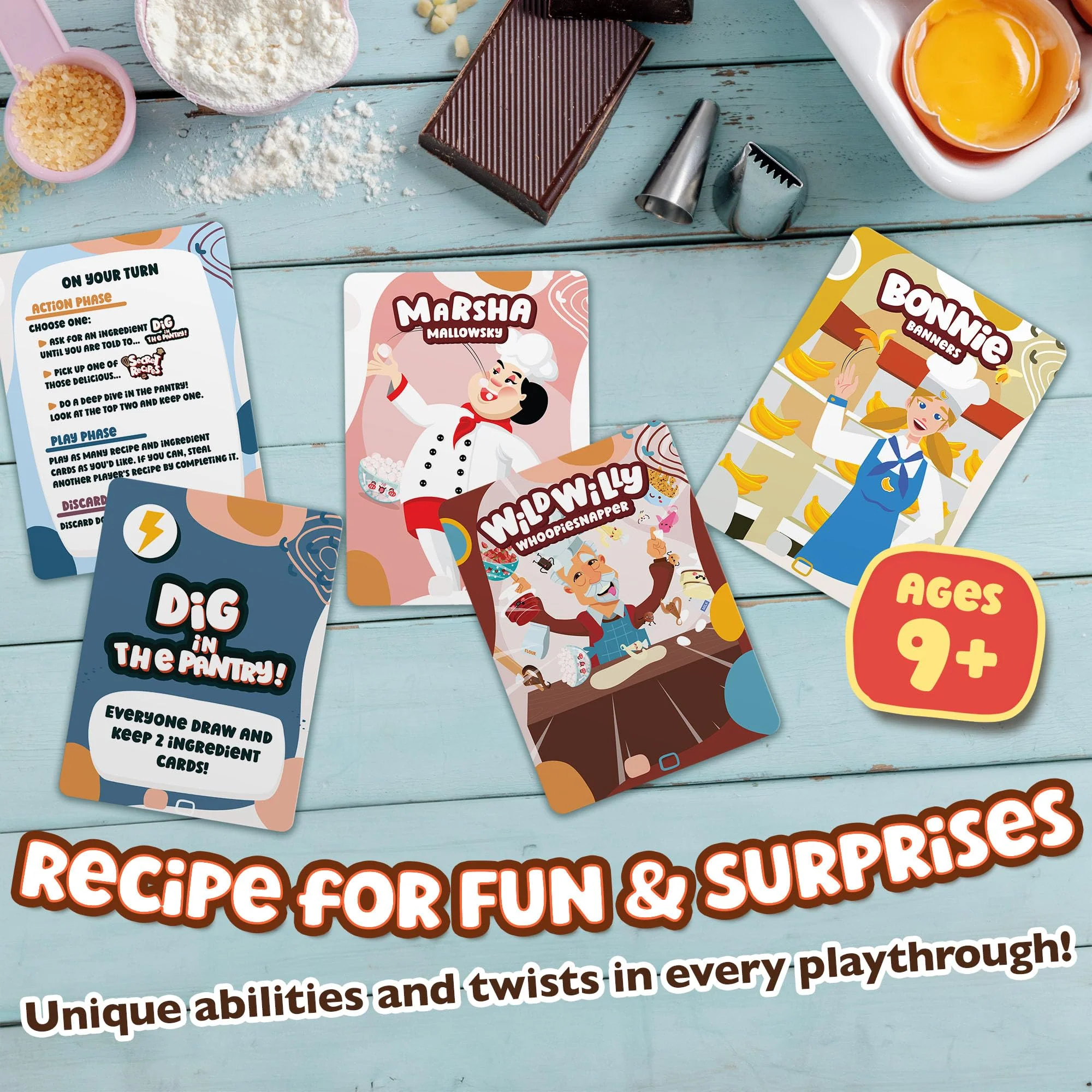 Secret Recipes - The Go Fish Baking Game - Image 5
